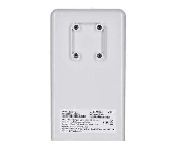 ZTE Zestaw MC889 5G ODU + Gecko Window Tape MC889 - 1349807 - zdjęcie 3